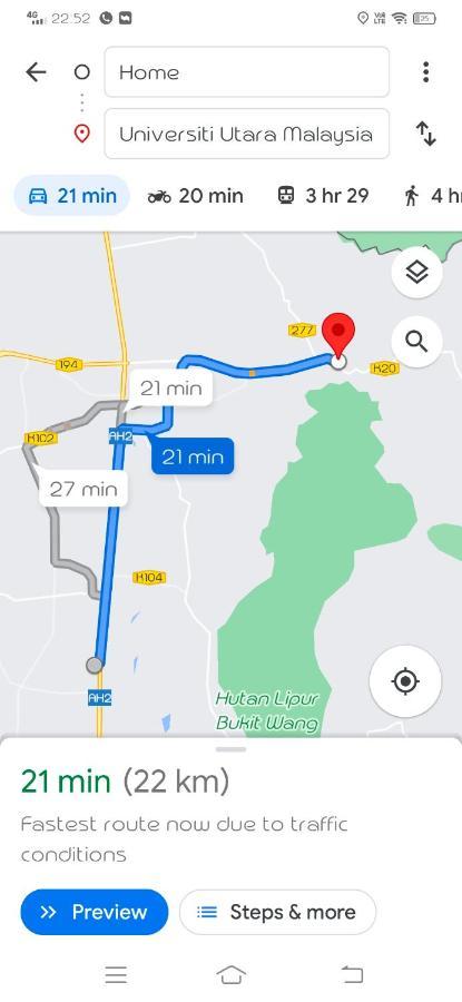 Homestay De'69 Jitra Zewnętrze zdjęcie